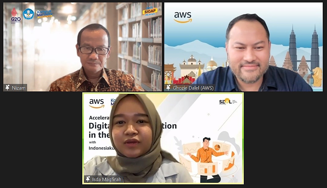 Tangkapan Layar Media Briefing AWS 1