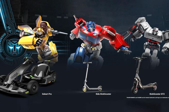 Segway Hadirkan Scooter dan GoKart Edisi Transformers 1 segway x transformers gokart pro 20221128091122