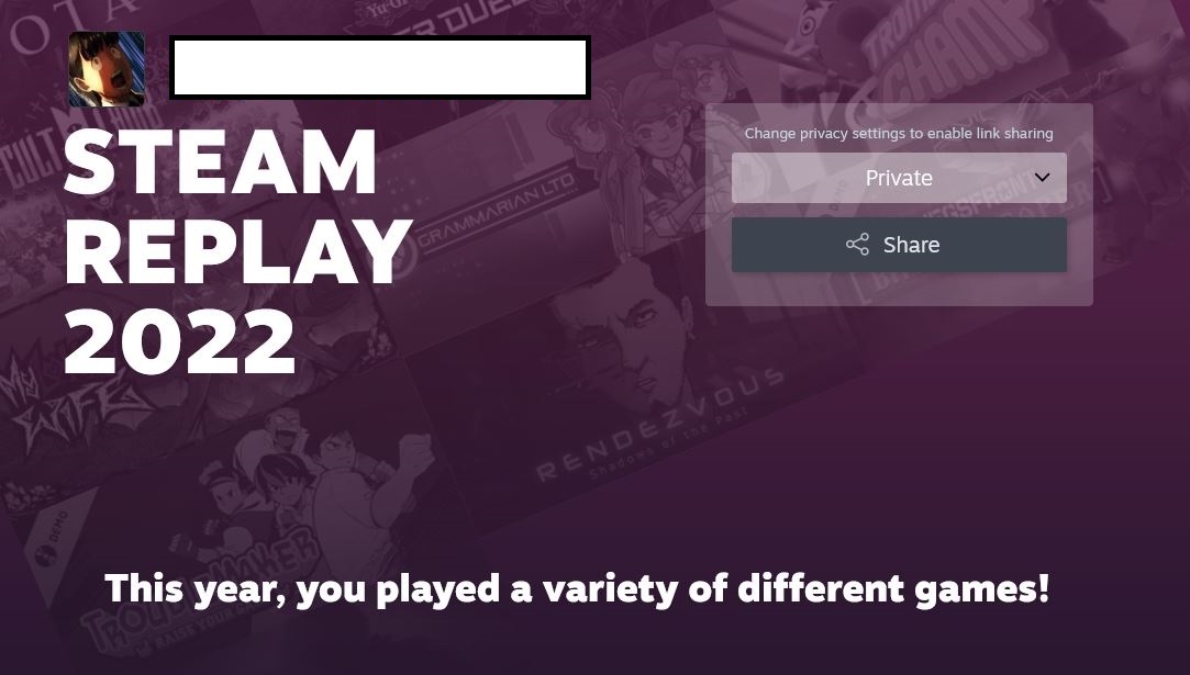 Valve Lepas Fitur Steam Replay 2022, Cek Aktivitas Gamingmu Selama 2022! 3 2143a9877bca31f1ec63d50057dcba05