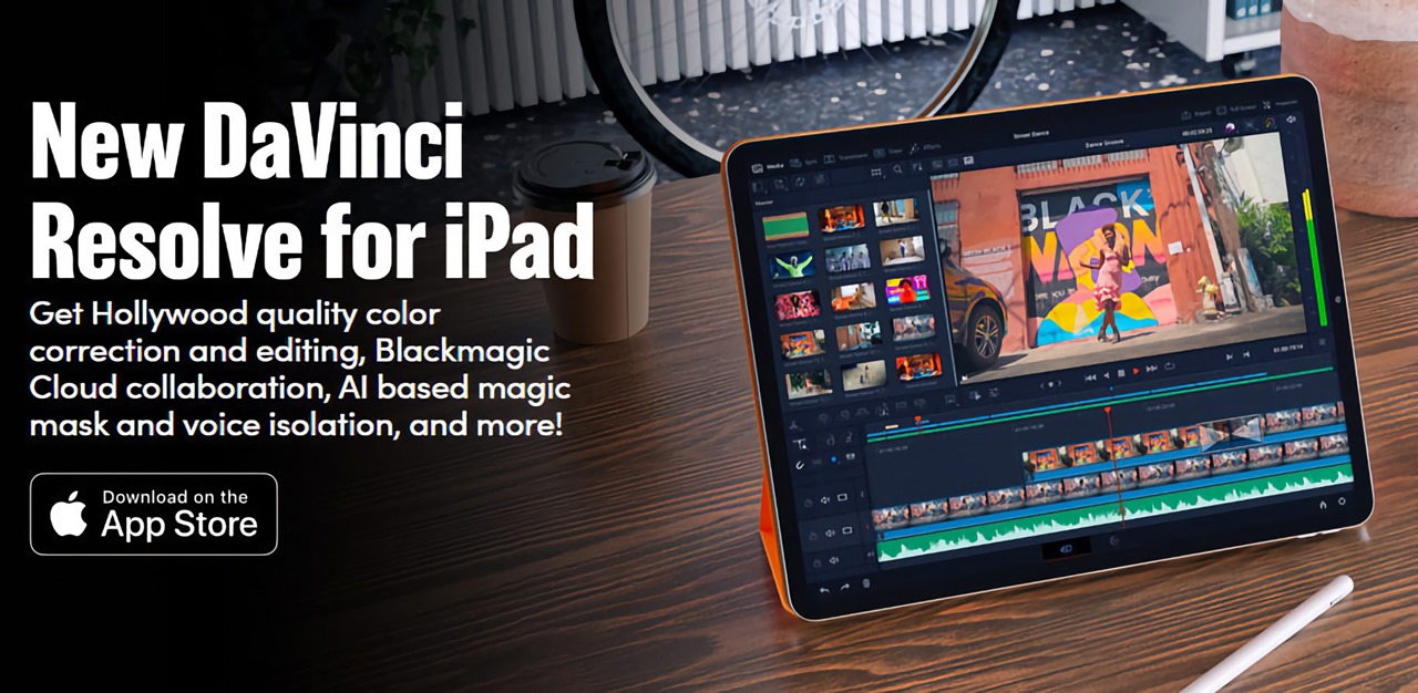 DaVinci Resolve Akhirnya Tersedia untuk iPad, Gratis! 34 6f8c8081ae04352e483cf15e2d549f89