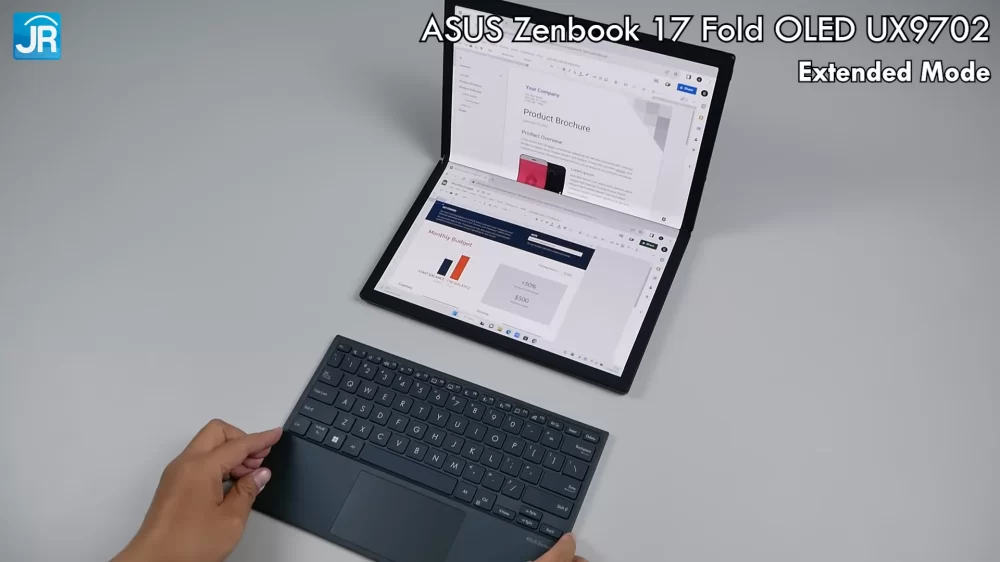 Review: ASUS Zenbook 17 Fold OLED UX9702: Laptop Layar Sentuh dan Lipat 17 ASUS Zenbook 17 Fold OLED UX9702 19