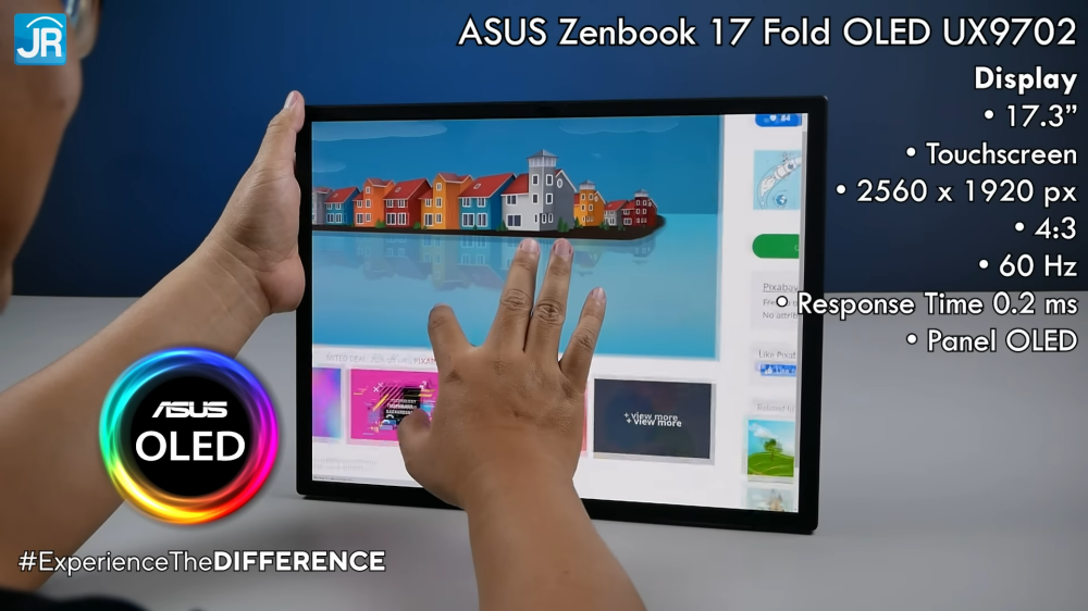 Review: ASUS Zenbook 17 Fold OLED UX9702: Laptop Layar Sentuh dan Lipat 17 ASUS Zenbook 17 Fold OLED UX9702 26