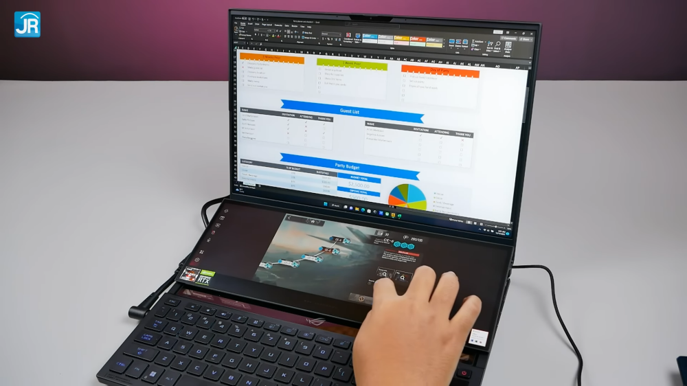 Laptop Spesifikasi Monster dgn 2 Layar yg Irit Review ASUS ROG Zephyrus Duo 16 2022 GX650R 0 20 screenshot