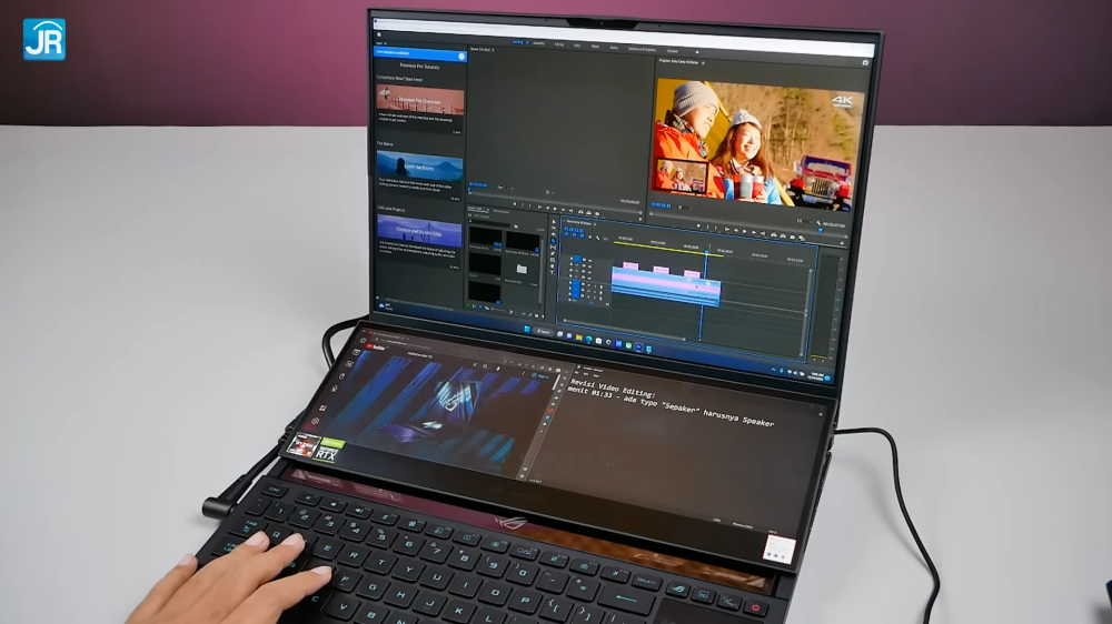 Laptop Spesifikasi Monster dgn 2 Layar yg Irit Review ASUS ROG Zephyrus Duo 16 2022 GX650R 1 5 screenshot