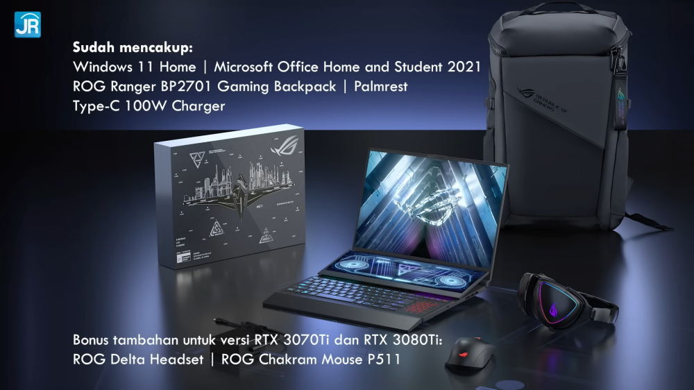 Laptop Spesifikasi Monster dgn 2 Layar yg Irit Review ASUS ROG Zephyrus Duo 16 2022 GX650R 19 22 screenshot