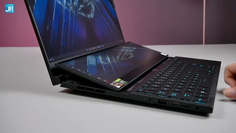 Laptop Spesifikasi Monster dgn 2 Layar yg Irit Review ASUS ROG Zephyrus Duo 16 2022 GX650R 4 25 screenshot