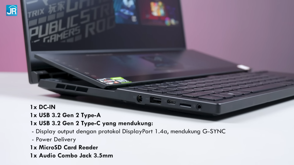 Laptop Spesifikasi Monster dgn 2 Layar yg Irit Review ASUS ROG Zephyrus Duo 16 2022 GX650R 9 5 screenshot