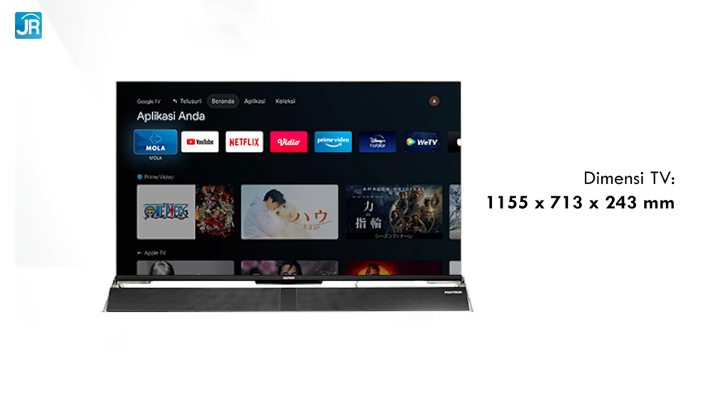 Polytron Smart Cinemax Soundbar Google TV PLD 50BUG5959 18