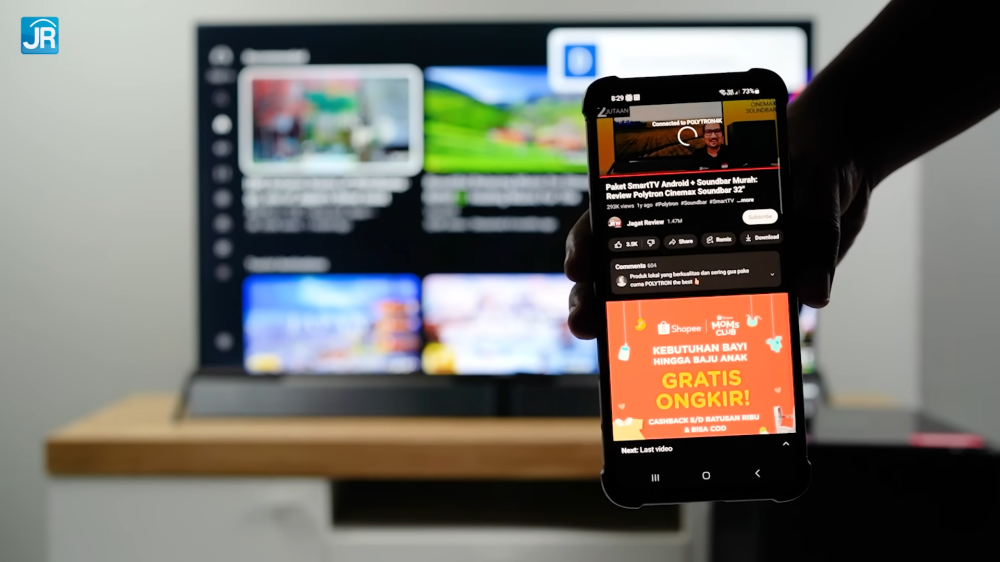 Polytron Smart Cinemax Soundbar Google TV PLD 50BUG5959 22