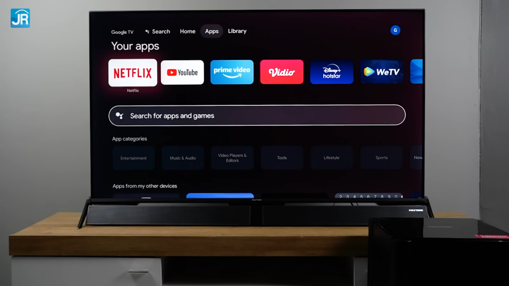 Polytron Smart Cinemax Soundbar Google TV PLD 50BUG5959 33