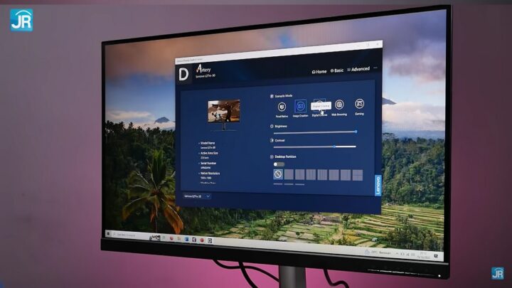 Review Monitor Lenovo L27m 30 25