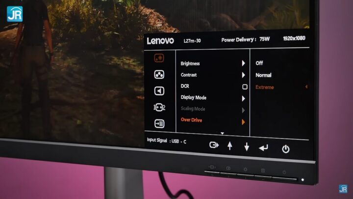 Review Monitor Lenovo L27m 30 42