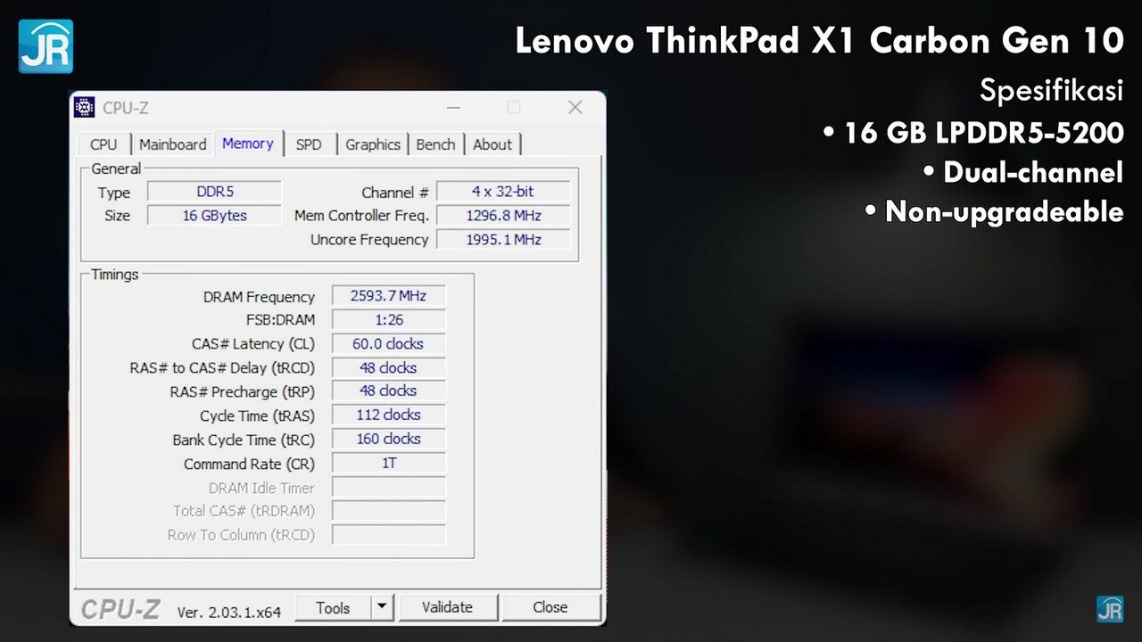 Review ThinkPad X1 Carbon Gen 10