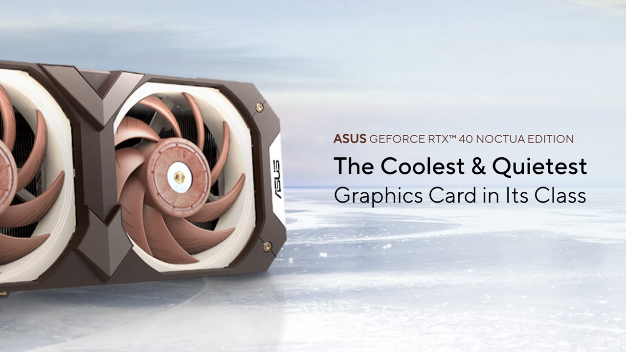 ASUS dan Noctua Akan Luncurkan Kartu Grafis GeForce RTX 40 Series di CES 2023