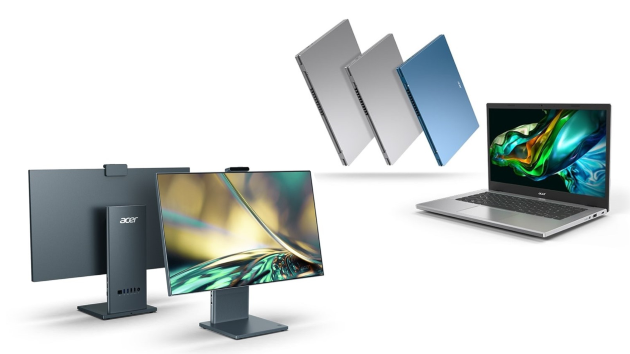 Acer Aspire Laptop dan Desktop AIO Aspire S - Acer CES 2023