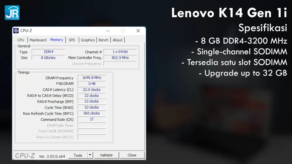 Lenovo K14 Gen 1i 8