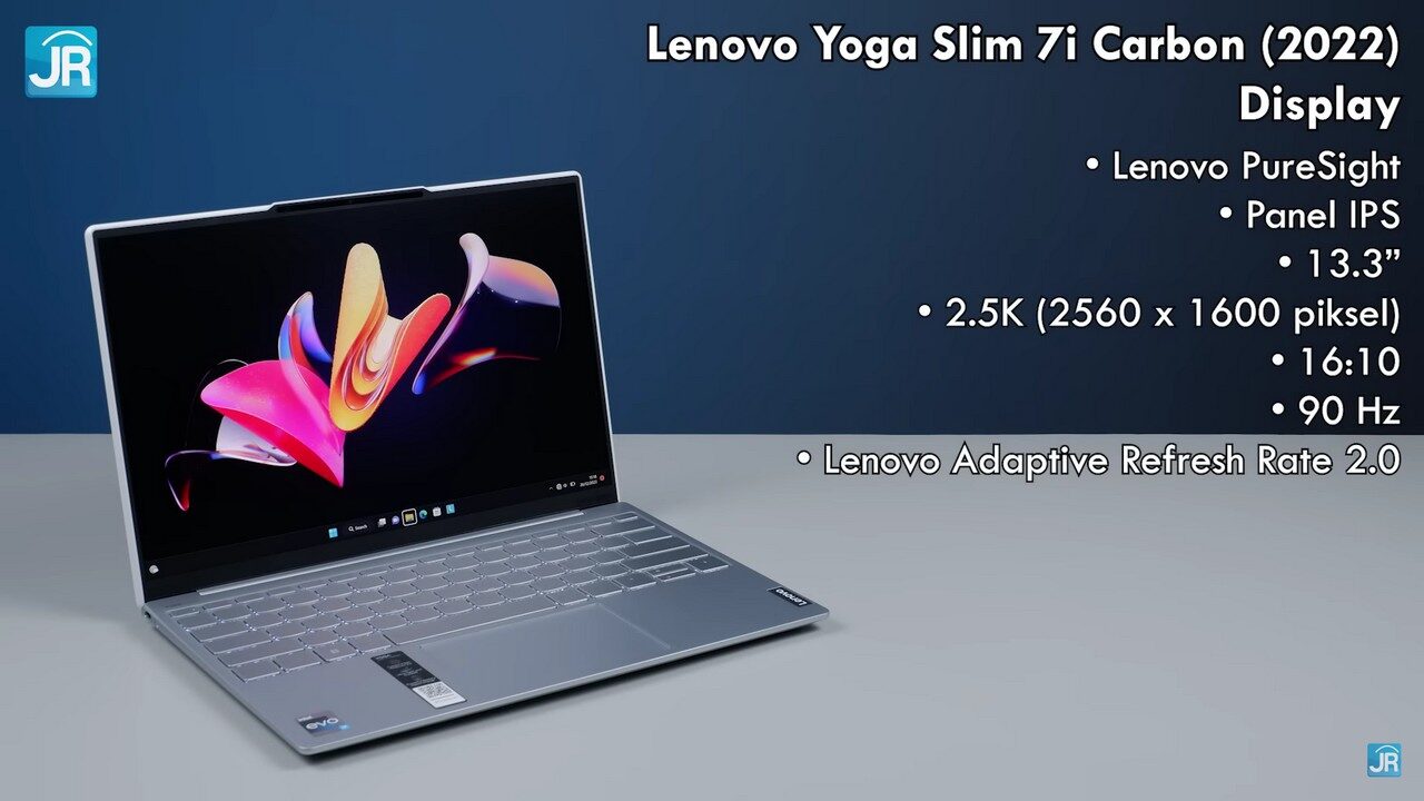Review Lenovo Yoga Slim 7i Carbon (2022): Tipis, Super Ringan dan Tetap Kencang! 6 Review Lenovo Yoga Slim 7i Carbon 2022