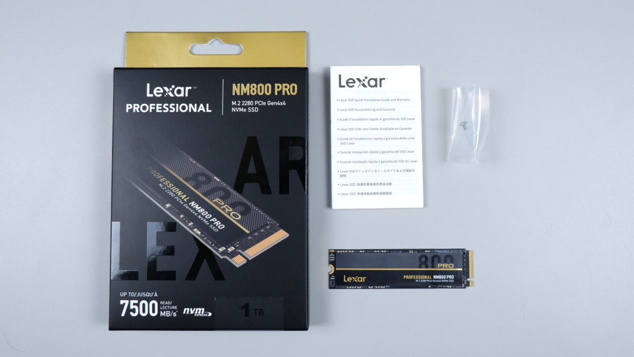 Review SSD Lexar Professional NM800PRO 