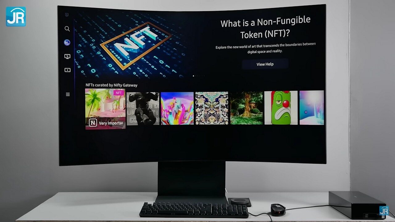 Review Samsung Odyssey Ark 55 inci 26 1