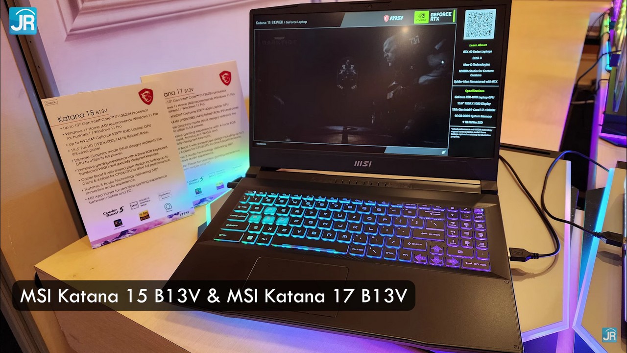 Review MSI Katana 15 B13VFK, Laptop Gaming Rp 25 Jutaan Performa