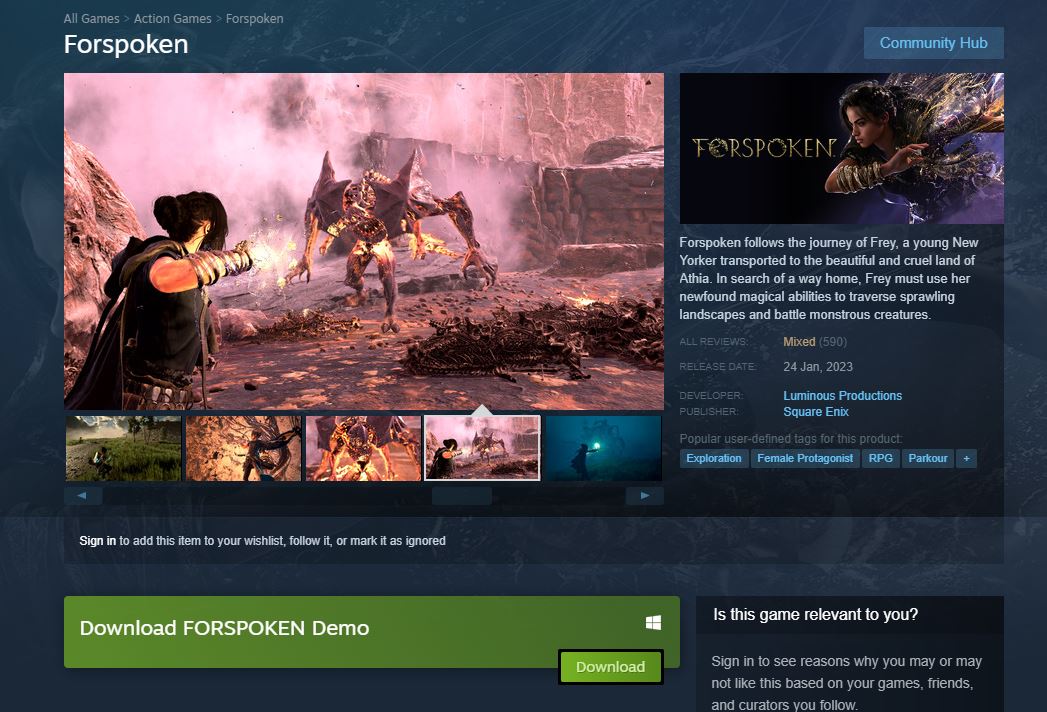 Forspoken versi PC Dapat Demo 12 f7b7d4c33a171ceba04ac508c0ce00a1