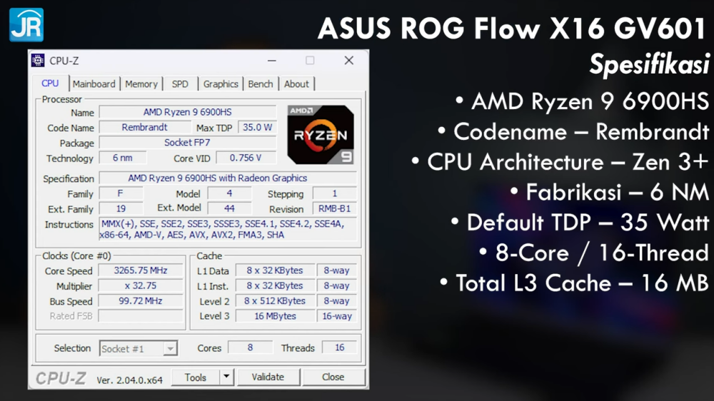 ASUS ROG Flow X16 GV601RW 3