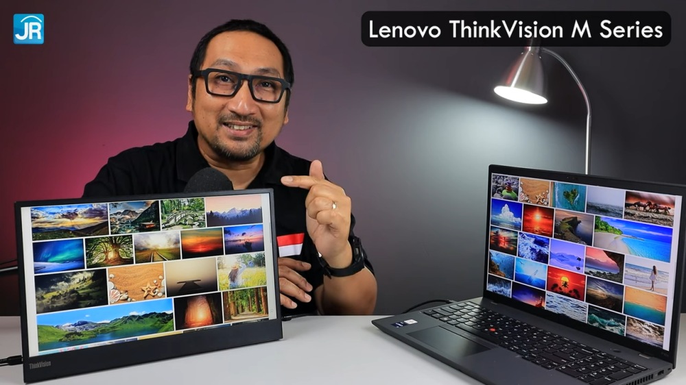 Review Lenovo ThinkVision M15: Layar Ekstra, Portable, Ukuran