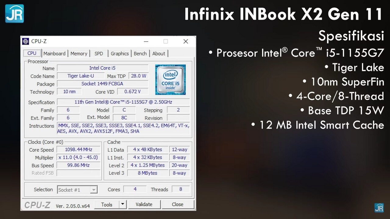 Review Infinix INBook X2 Gen 11