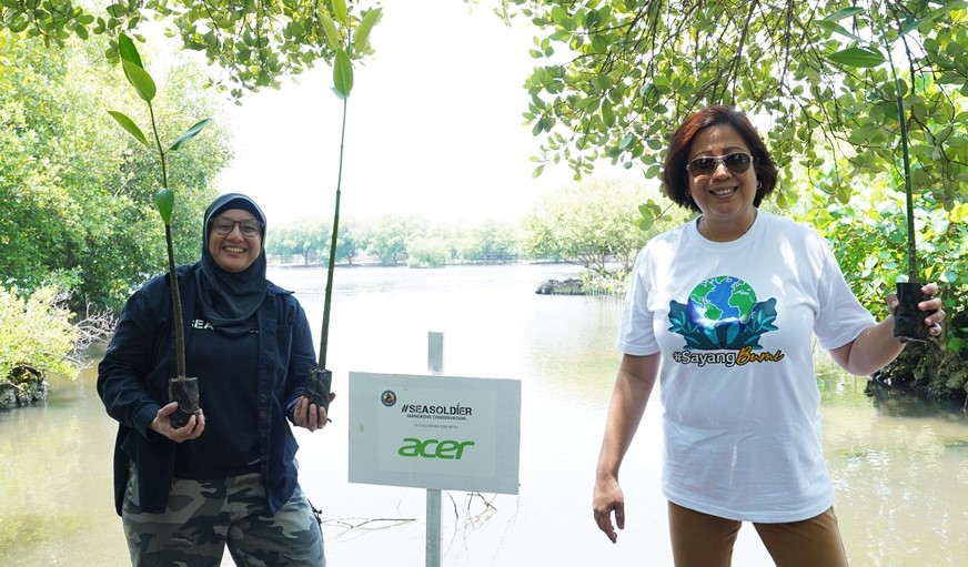 Gerakan SayangBumi Acer dan Seasoldier
