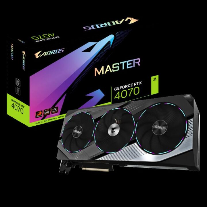 GIGABYTE Luncurkan Kartu Grafis GeForce RTX 4070 Series 2 AORUS GeForce RTX 4070 MASTER