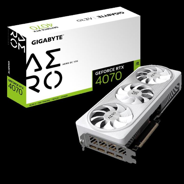 GIGABYTE Luncurkan Kartu Grafis GeForce RTX 4070 Series 3 GeForce RTX 4070 AERO