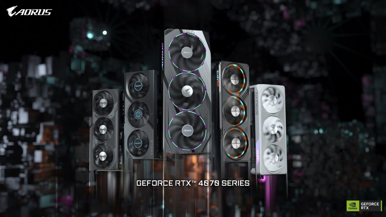 GIGABYTE Luncurkan Kartu Grafis GeForce RTX 4070 Series 1 GeForce RTX 4070 Series s