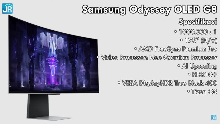 Review Samsung Odyssey OLED G8