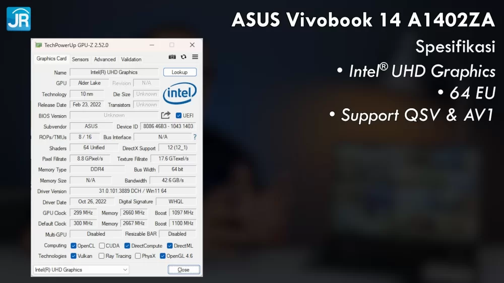 ASUS Vivobook 14 A1405ZA 4