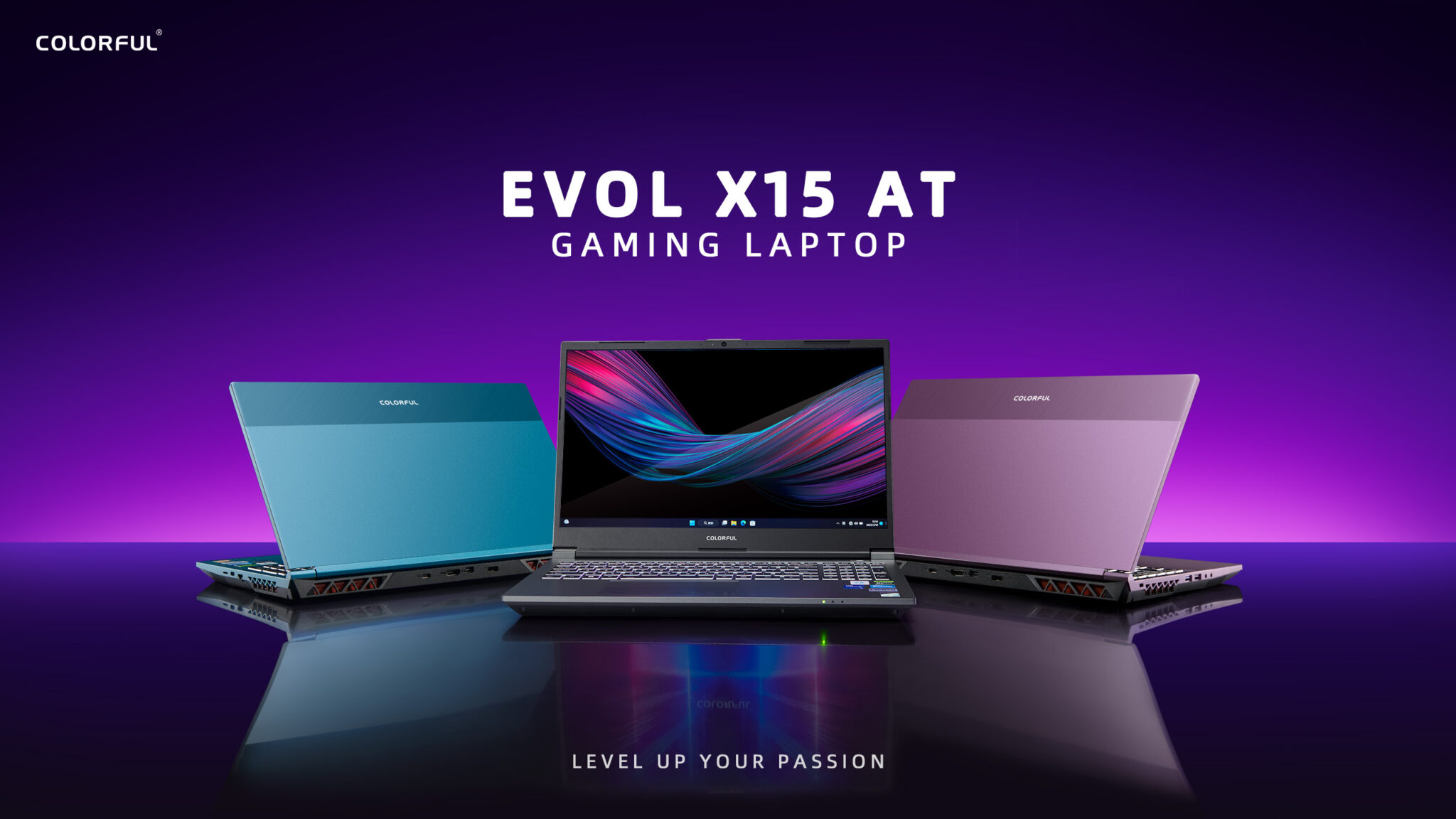 Colorful meluncurkan laptop gaming evol x15 at dengan intel gen 13