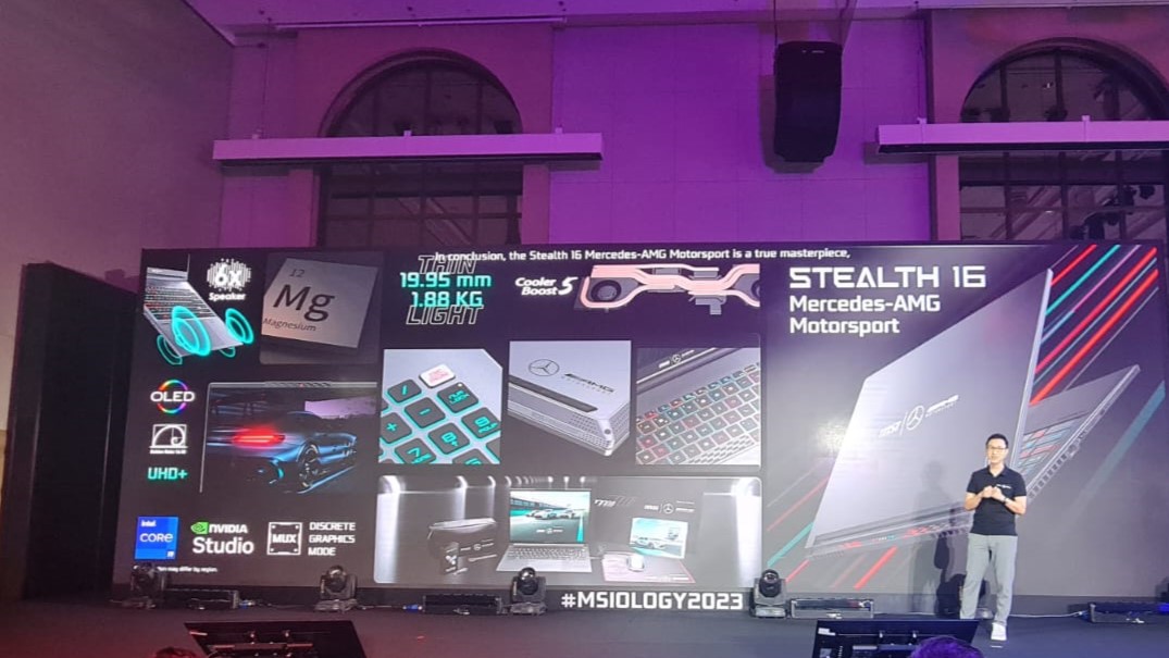 MSI Umumkan Stealth 16 Mercedes-AMG Motorsport di Computex 2023 3 MSI Stealth 16 Mercedes-AMG Motorsport Edition