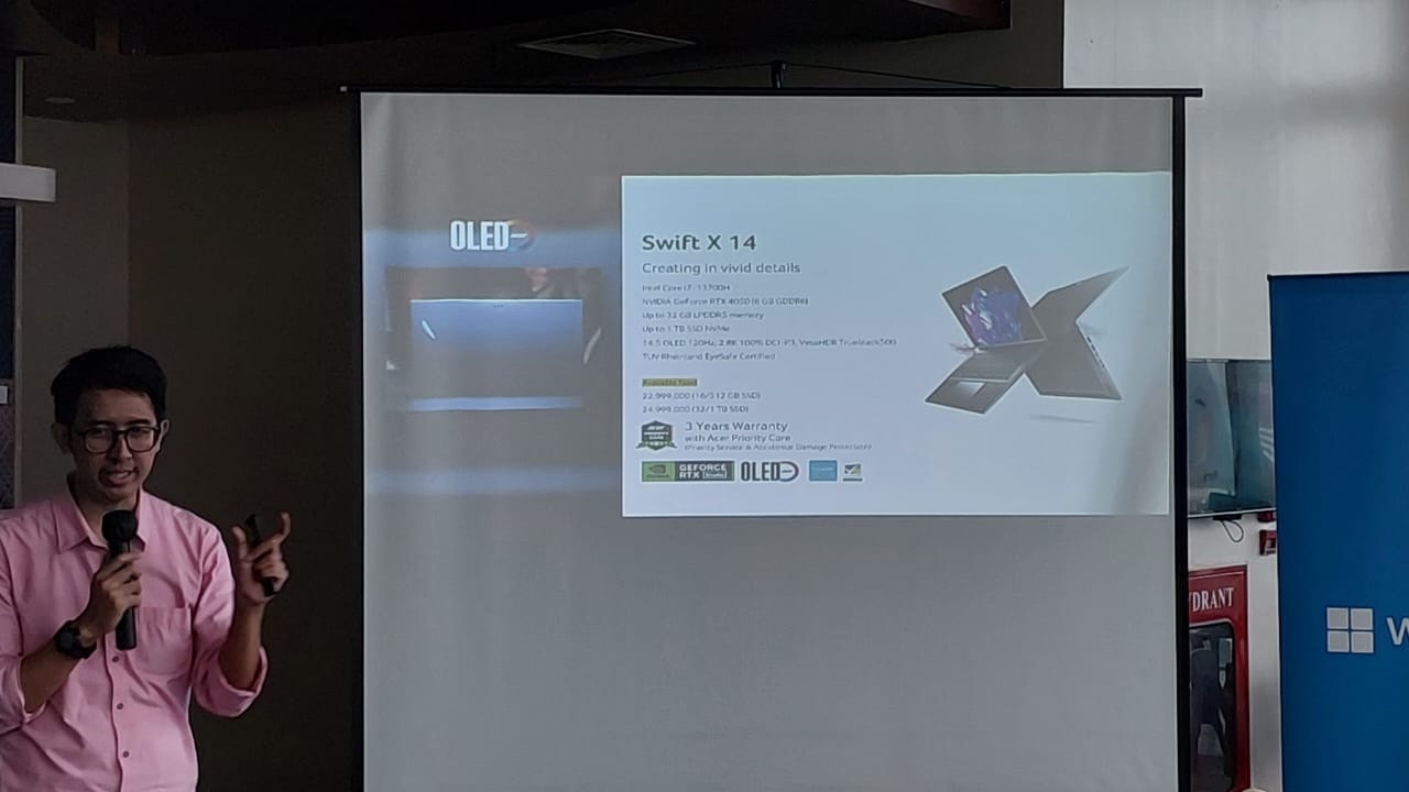 Laptop Konten Kreator, Acer Swift X 14 (SFX14-71G) Resmi Meluncur di Indonesia 3 Acer Swift X 14
