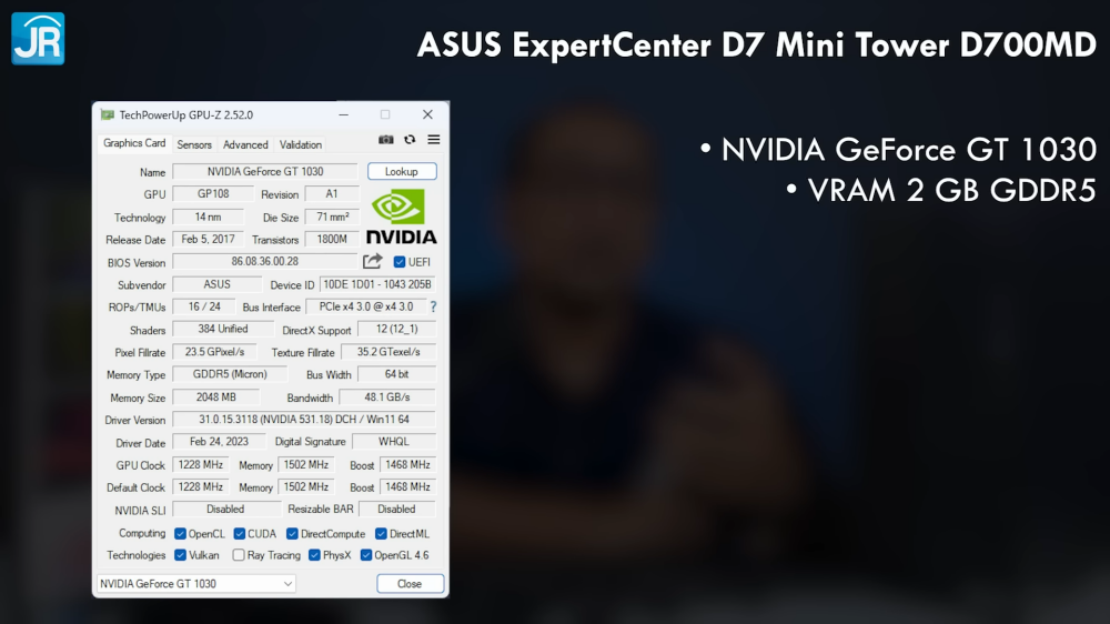 Review ASUS ExpertCenter D7 Mini Tower D700MD: PC Komplit, Kencang, Irit, dan Aman Buat Kantor dan Rumah 9 ASUS ExpertCenter D7 Mini Tower D700MD 13