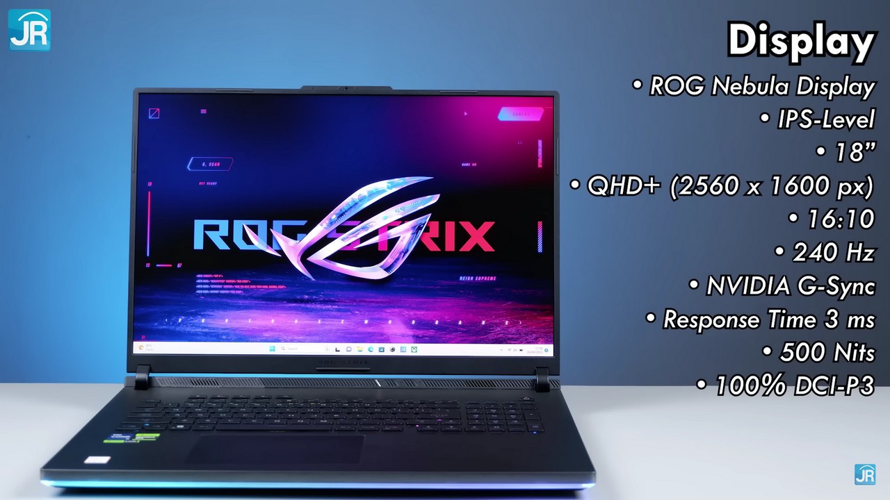 Review ASUS ROG Strix Scar 18 G834JZ (2023): Laptop Monster Kencang Serba Bisa! 8 Review ASUS ROG Strix Scar 18 G834JZ