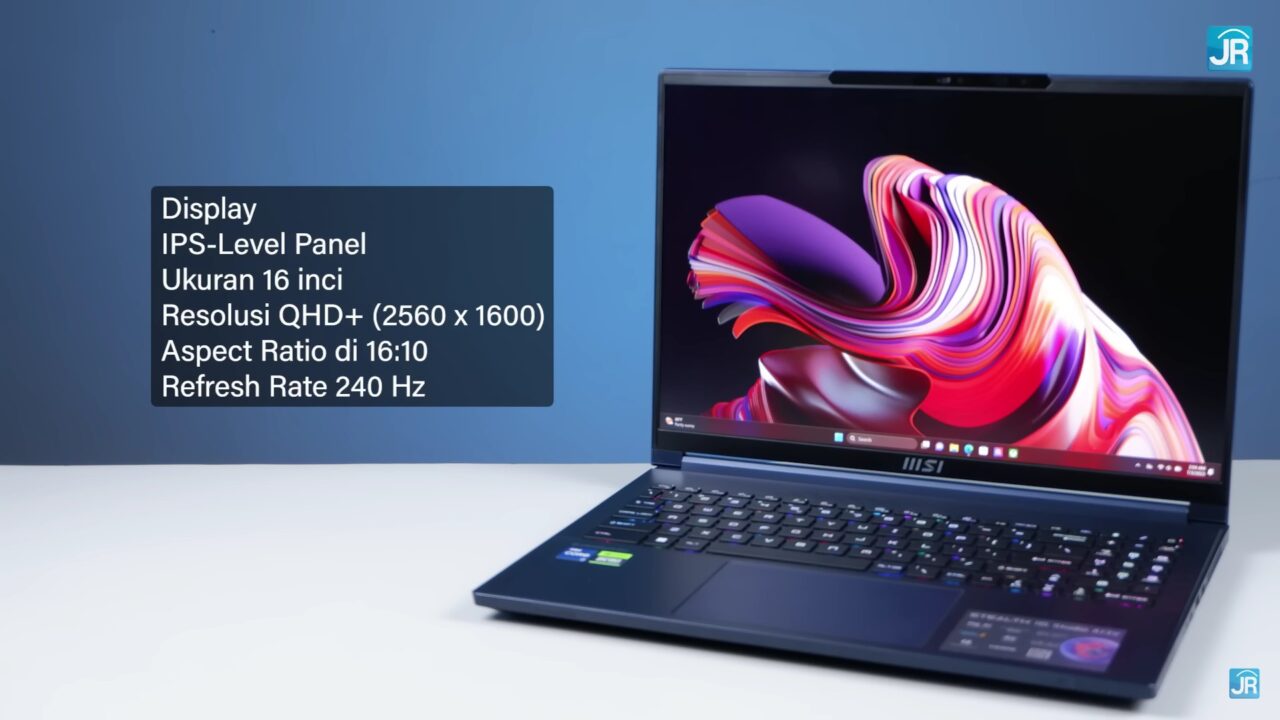 Review MSI Stealth 16 Studio A13V: Tetap Ringan dengan Performa Monster! 4 Review MSI Stealth 16 Studio A13V 21