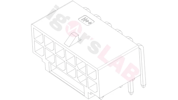 konektor 12V 2x6 4