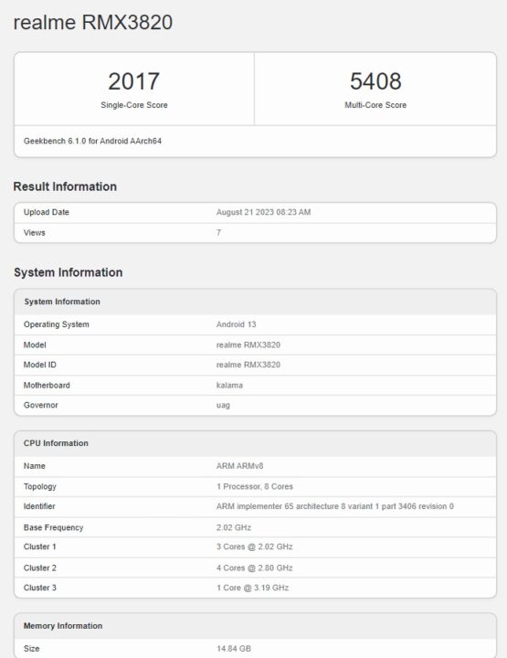 Rekor Snapdragon 8 Gen 2 Pecah! Segini Hasil Benchmark Geekbench realme GT5 2 6b6759fed0c4f5504713d1012daccea1