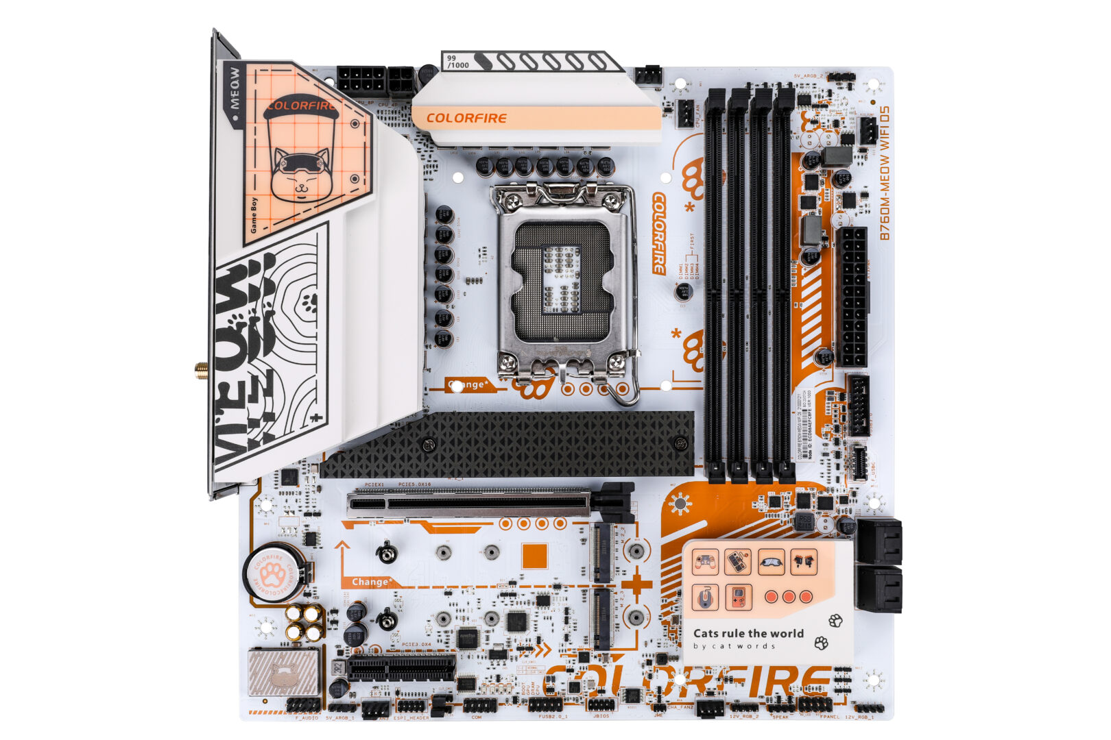 COLORFUL Luncurkan Seri B760M MEOW ORANGE