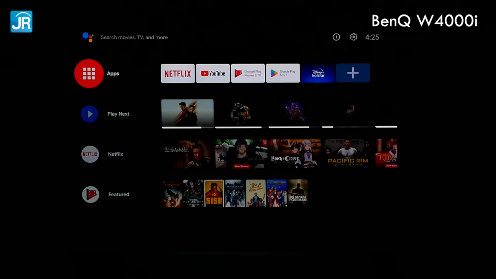 BenQ W4000i 11