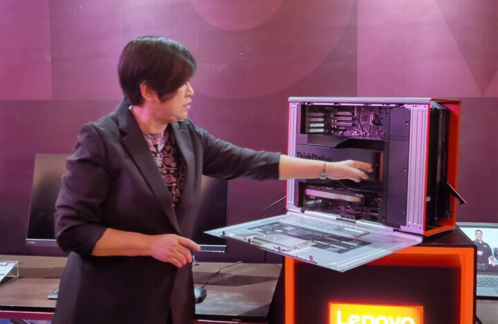 Lenovo Pamerkan ThinkBook Plus Twist dan Desktop ThinkStation PX Di Event Lenovo Tech Day 2023 6 Lenovo ThinkStation PX