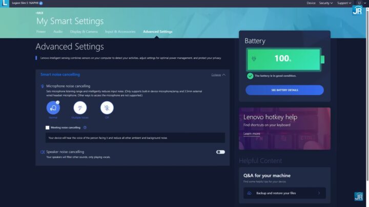 Review Legion Slim 5 x NVIDIA STEM 48