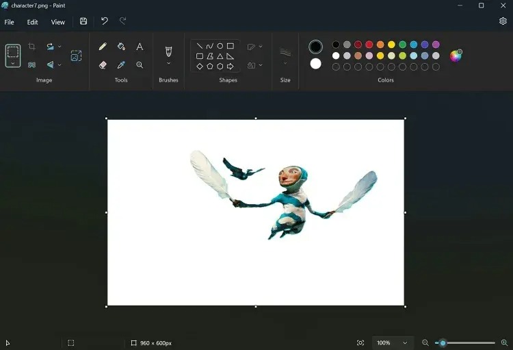Background Removal Paint