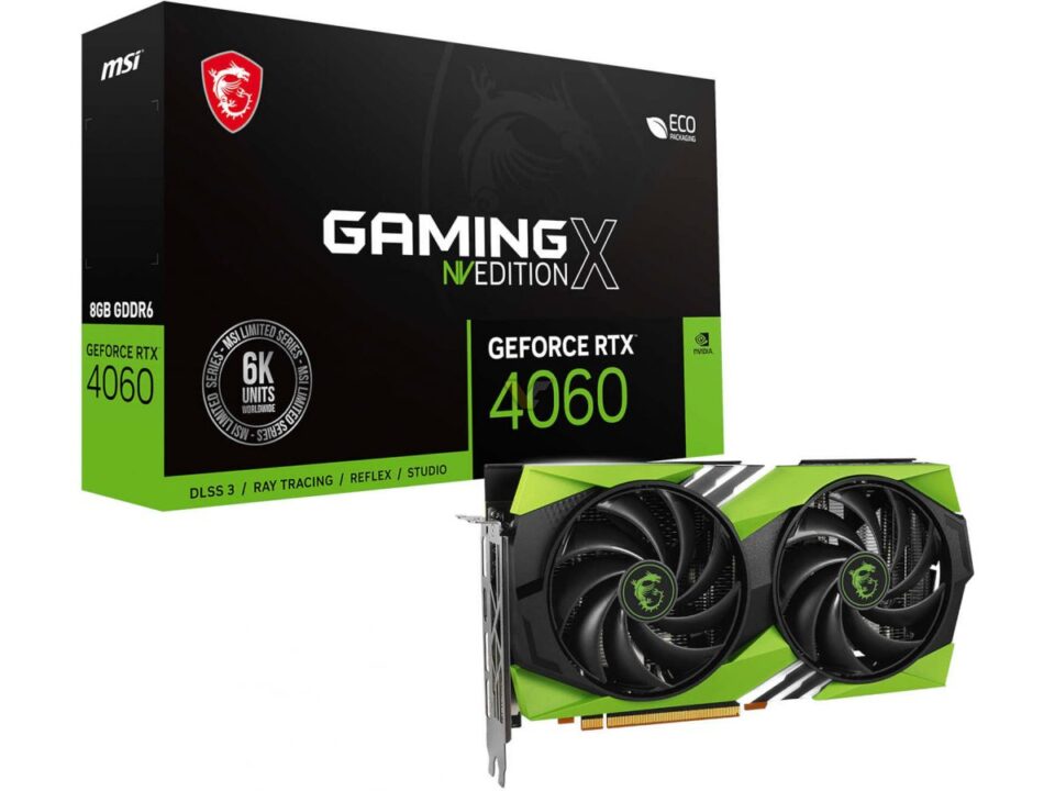 MSI Rilis RTX 4060 GAMING X 8G NV EDITION, Hanya Tersedia 6000 Unit di Seluruh Dunia 1 MSI RTX 4060 GAMING X 8G NV EDITION