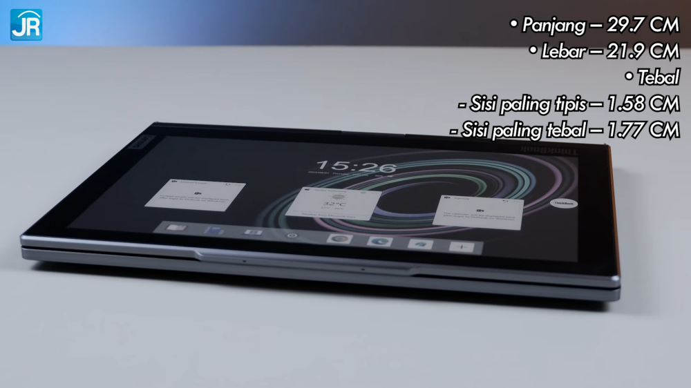 Review Lenovo ThinkBook Plus Twist: Laptop Kerja Premium dengan 2 Layar Unik 5 Lenovo ThinkBook Plus Twist 15
