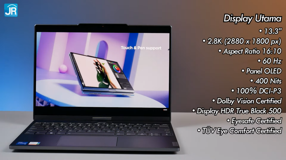 Review Lenovo ThinkBook Plus Twist: Laptop Kerja Premium dengan 2 Layar Unik 7 Lenovo ThinkBook Plus Twist 18